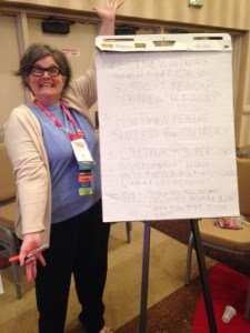 Almost time to get started. Jill is ready!