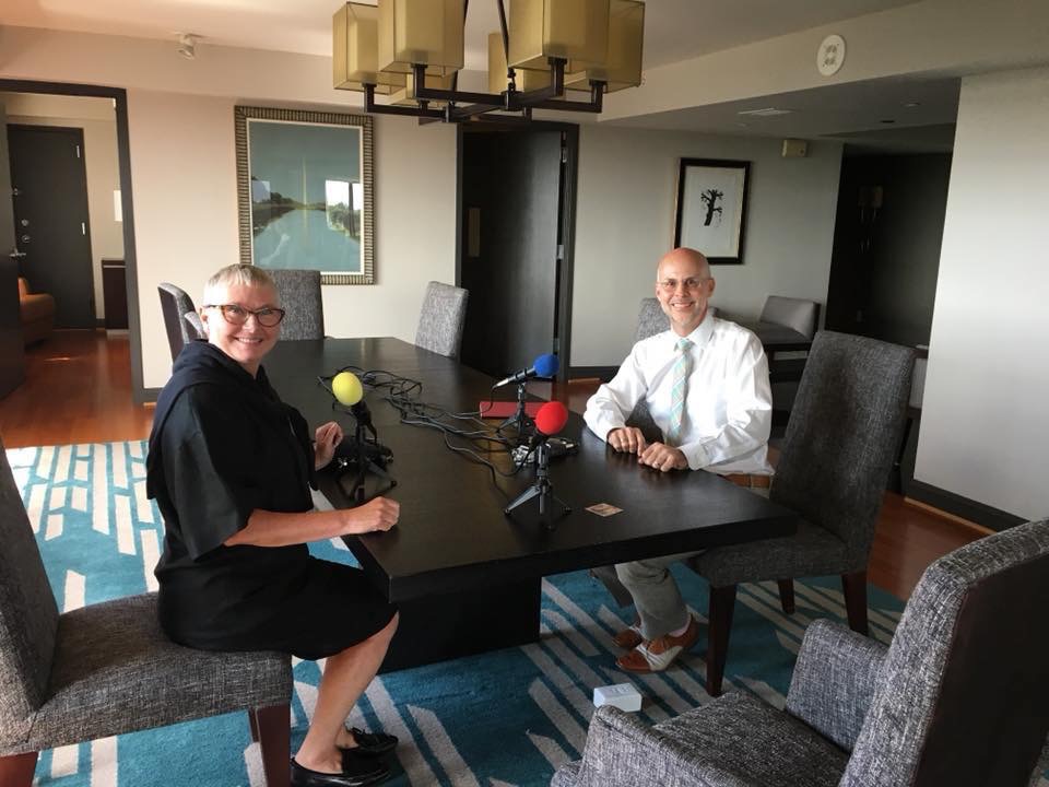 karen trivette and geof huth of an archivist's tale, photograph by tanya zanish-belcher (washington, dc, 2018-08-14)