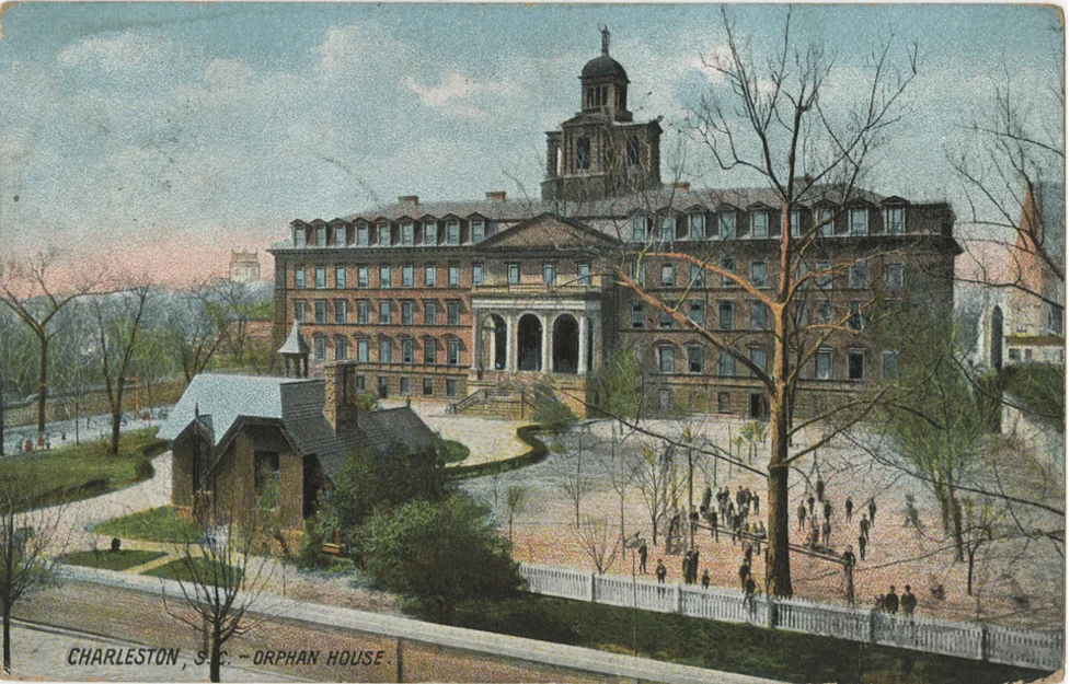 A picture of the Charleston, South Carolina Orphan House.